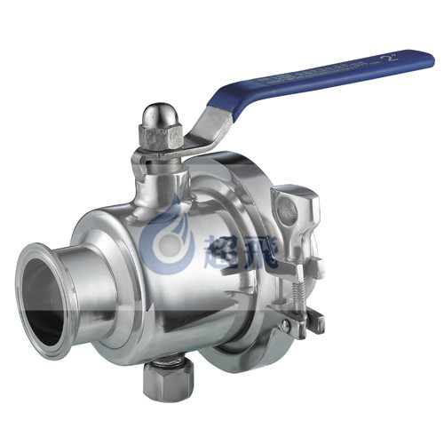 卡箍式無滯留球閥